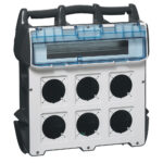 COFFRET DE CHANTIER P17 IP44 IK09 40A A EQUIPER - 400V~ MAXIMUM - PEUT RECEVOIR JUSQU'A 6 PRISES 058957 LEGRAND