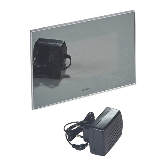ECRAN POUR POSTE INTERIEUR SUPPLEMENTAIRE-7 POUCES-MIROIR 369225 LEGRAND