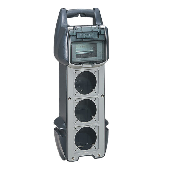 COFFRET CORPS DE METIER P17 IP44 IK10 16A A EQUIPER - 250V~ - PEUT RECEVOIR JUSQU'A 3 PRISES 058943 LEGRAND