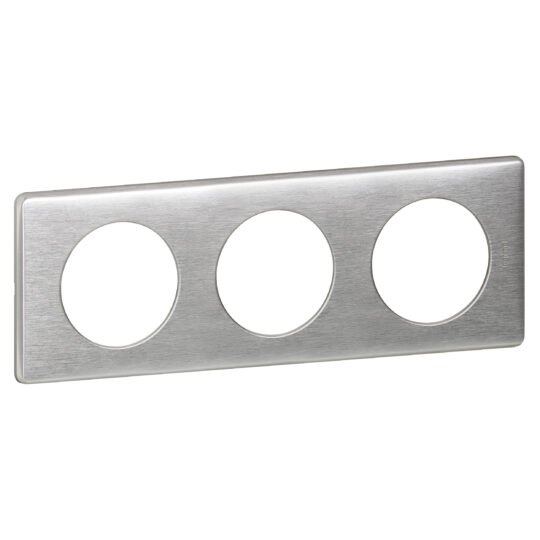 PLAQUE 3P ALUMINIUM CELIANE 068923 LEGRAND