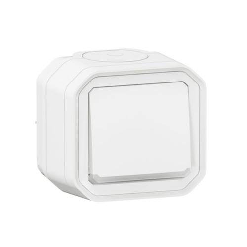 POUSSOIR NO LUMINEUX AVEC VOYANT ETANCHE PLEXO 10A IP55 069762L LEGRAND