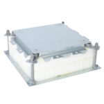 BOITE D'ENCASTREMENT POUR BOITE DE SOL STANDAR OU AFFLEURANTE REGLABLE 55mm à 125mm 088080 LEGRAND