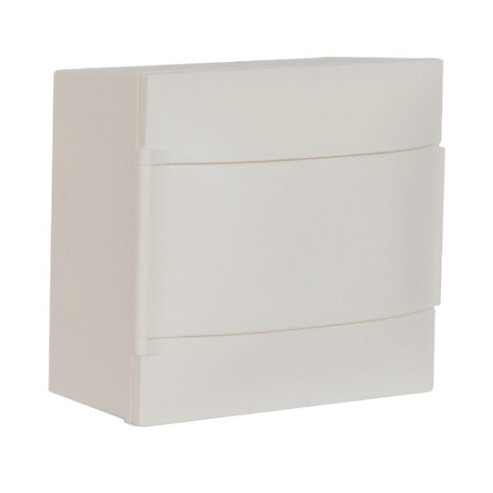 COFFRET SAILLIE PRACTIBOX S - 1X8 MODULES-PORTE BLANCHE-BORNIER T+N 134208 LEGRAND