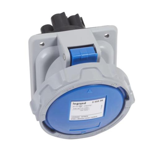 PRISE A ENTRAXE UNIFIE P17 IP66/67 63A - 230V~ - 3P+T+N 555586 LEGRAND