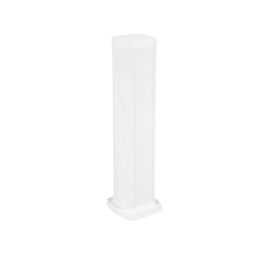 COLONNE UNIVERSELLE 2 COMPARTIMENTS HAUTEUR 0,68m COUVERCLE ET CORPS EN ALU BLANC 653123 LEGRAND