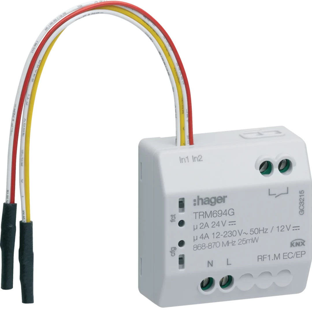 Module Volet Roulant Hager TRM692G KNX - 1 Sortie + 2 Entrées - Neuf Sans Emballage