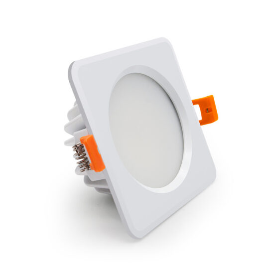 SPOT ENCASTRE LED ETANCHE CARRE 5W IP54 4000K KLED-RZ06-5W SILVER/CHROME/SATIN 8768164 TEMPER