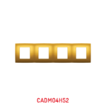 MULTICADRE 4POSTES HORIZONTAL DORE CADM04H52/05  PRESTIGE MILLENIUM LAP