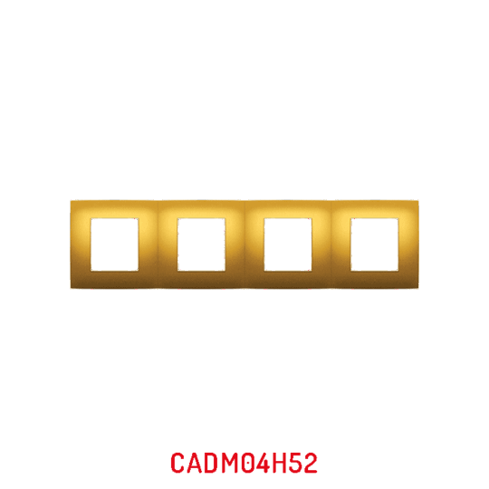 MULTICADRE 4POSTES HORIZONTAL DORE CADM04H52/05 PRESTIGE MILLENIUM LAP