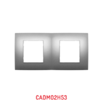 MULTICADRE 2POSTES HORIZONTAL ALUMINIUM CLAIRE CADM02H53/10  PRESTIGE MILLENIUM LAP