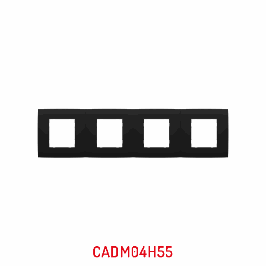 MULTICADRE 4POSTES HORIZONTAL CARBONE MATE CADM04H55/05 PRESTIGE MILLENIUM LAP