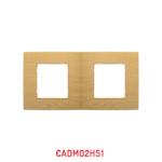 MULTICADRE 2POSTES HORIZONTAL BOIS CHENE CADM02H50/10  PRESTIGE MILLENIUM LAP