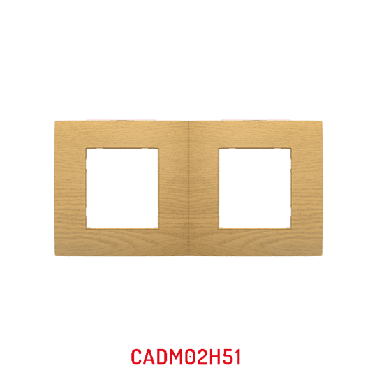 MULTICADRE 2POSTES HORIZONTAL BOIS CHENE CADM02H50/10 PRESTIGE MILLENIUM LAP