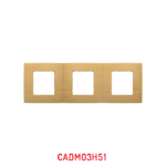 MULTICADRE 3POSTES HORIZONTAL BOIS CHENE CADM03H50/05  PRESTIGE MILLENIUM LAP