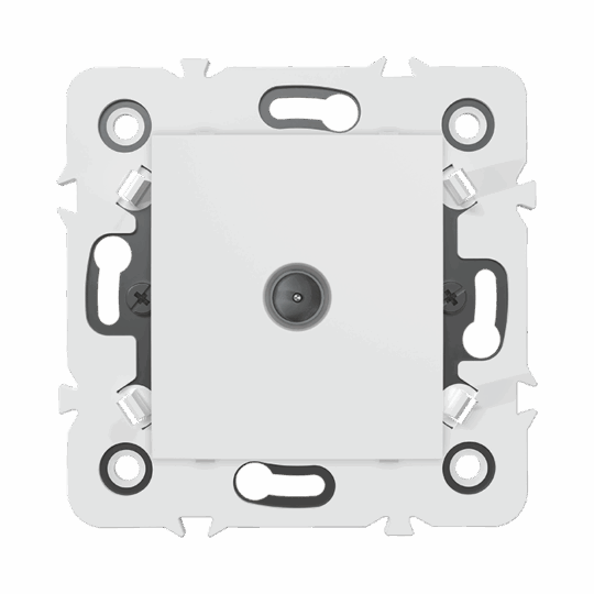 PRISE TV MECANISME BLANC MILLENIUM MEC20923BL1 LAP