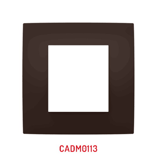 CADRE 1POSTE MARRON FONCE NATURE MILLENIUM CADM0113/60 LAP