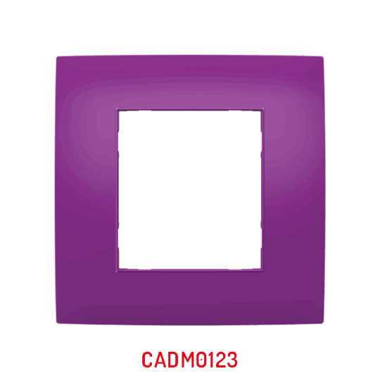 CADRE 1POSTE VIOLET DECO MILLENIUM CADM0123/60 LAP