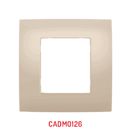 CADRE 1POSTE CAPPUCCINO DECO MILLENIUM CADM0126/60 LAP