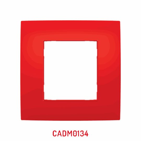 CADRE 1POSTE ROUGE DECO MILLENIUM CADM0134/60 LAP