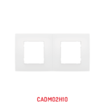 MULTICADRE 2POSTES HORIZONTAL BLANC  NATURE MILLENIUM CADM02H10/40 LAP