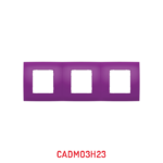 MULTICADRE 3POSTES HORIZONTAUX VIOLET CADM03H23/05  DECO MILLENIUM CADM03H23/05 LAP