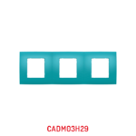 MULTICADRE 3POSTES HORIZONTAL TURQUOIS DECO MILLENIUM CADM03H29/05 LAP
