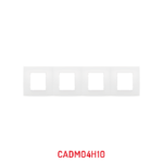 MULTICADRE 4POSTES HORIZONTAL BLANC  NATURE MILLENIUM CADM04H10/05 LAP