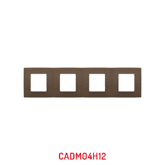 MULTICADRE 4POSTES HORIZONTAL MARRON CLAIRE  NATURE MILLENIUM CADM04H12/05 LAP