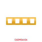 MULTICADRE 4POSTES HORIZONTAUX MOUTARD DECO MILLENIUM  CADM04H24/05 LAP