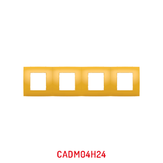 MULTICADRE 4POSTES HORIZONTAUX MOUTARD DECO MILLENIUM CADM04H24/05 LAP
