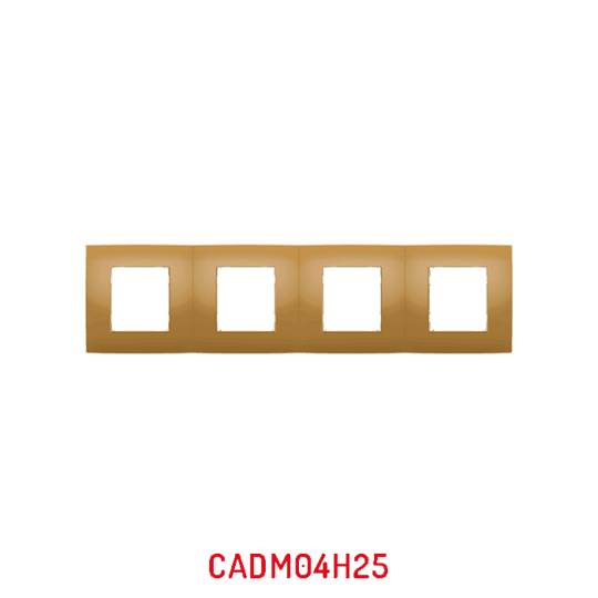 MULTICADRE 4POSTES HORIZONTAUX CARAMEL DECO MILLENIUM CADM04H25/05 LAP