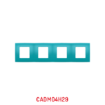 MULTICADRE 4POSTES HORIZONTAUX TURQUOIS DECO MILLENIUM CADM04H29/05 LAP