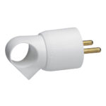 FICHE MALE 2P+T 16A A ANNEAU - BLANC 050420 LEGRAND