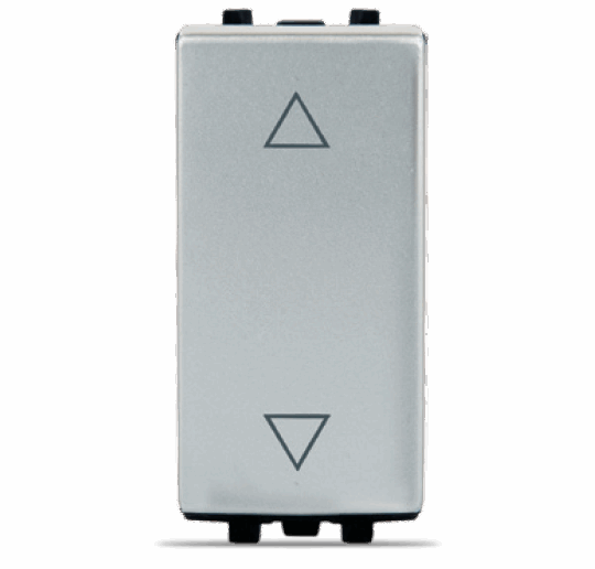 INTERRUPTEUR 1-0-2 POUR VOLETS SILVER UNI ALPHA 7027MS STIEL