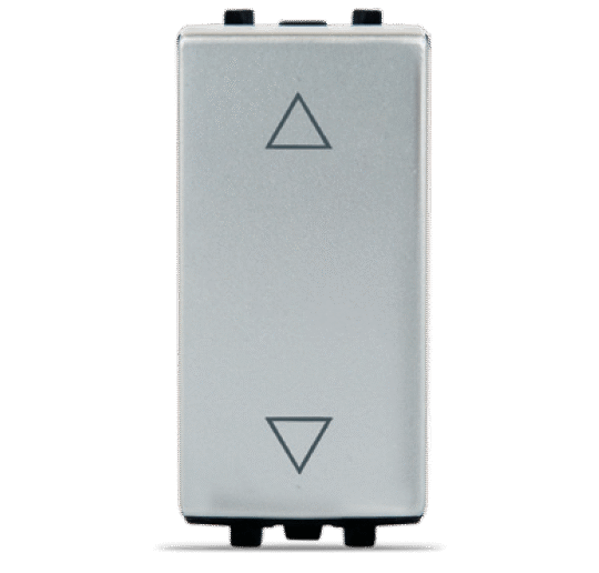 INTERRUPTEUR VOLET ROULANT 1-0-2 16A 250V ALPHA 7027M STIEL