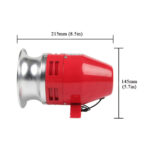 SIRENE ROUGE AC220-240V 50-60Hz MS-390