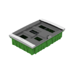 COFFRET ENCASTRE 27 MODULES+DISJONCTEUR FUME 6427DF LAP