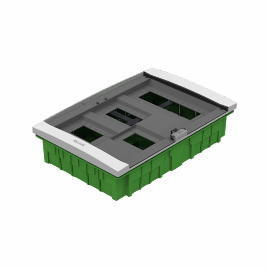 COFFRET ENCASTRE 27 MODULES+DISJONCTEUR FUME 6427DF LAP