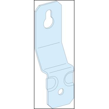 4 PATTES DE FIXATION MURALE COF. LVS08804 SCHNEIDER