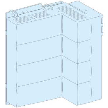 BLOC ALIMENTATION. INV630 - INS630 - HORIZONTAL LVS04070 SCHNEIDER