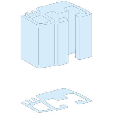 BARRE DE PROFIL VERTICALE 1250A L =1670MM LVS04505 SCHNEIDER