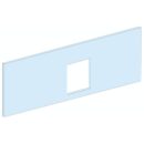 PLASTRON NSX250-4M-L=600-HORIZ FIXE-CDE MANETON-RAL9003 LVS03232 SCHNEIDER