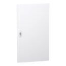PORTE PLEINE RAL9003 POUR COFFRET ENCASTRE 4R 18M PRISMASET XS LVSXD418 SCHNEIDER