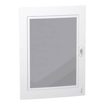 PORTE TRANSPARENTE PRISMASET RAL9003 POUR COF SAILLIE 4R 24M LVSXDT424 SCHNEIDER