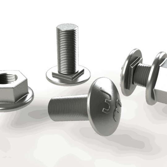 BOULON + ECROU PQTS 100 204356 BASOR