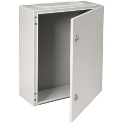 COFFRET 500X400X300 MÉTALLIQUE+PLATINE PERFORE ST4 530 TIBOX