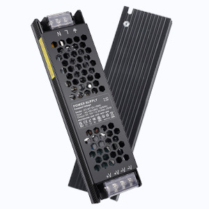 TRANSFORMATEUR LED 16,7A 100-240V MONOPHASE 12V CC 200W BG-200-12FP PROTEC