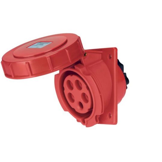 PRISE INDUSTRIELLE ENCASTRABLE DIRECTE 3P+T 63A NTC1-463AS6h/415V IP44 444439 CHINT