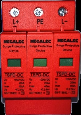 PARAFOUDRE SPD-DC 3P 1000VDC SOLAIARE MEGALEC