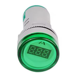 VOYANT LED ROND 22MM VERT VOLTMETRE ND3-22V-GRN 508959 CHINT